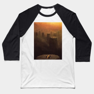 Untitled (Isollated Villages), by Zdzisław Beksiński Baseball T-Shirt